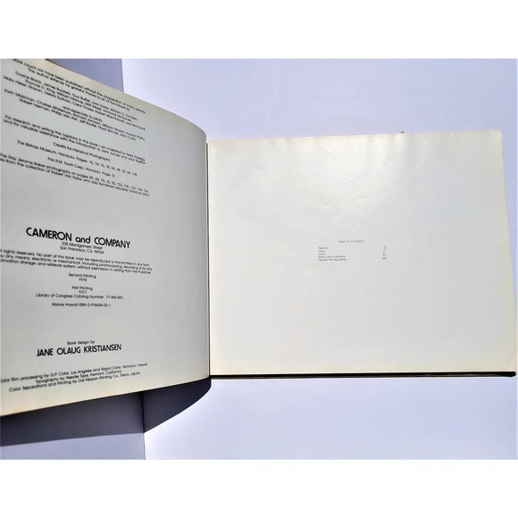 Above Hawaii by Robert‎ Cameron Paradise Photography 1978 Hardcover Book - Picture 9 of 11